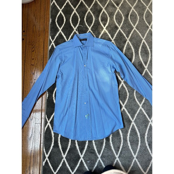 Ralph Lauren black Label French Cuff Shirt 15 - Picture 1 of 4